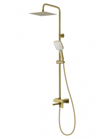 WONZON & WOGHAND FORZA WW-739031-BG Душевая система, брашированное золото