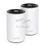 Трехдиапазонная Mesh-система TP-Link Deco XE75 Wi-Fi 6E AXE5400, 2,4/5/6 ГГц, до 5378 Мбит/с, WAN/LAN 3x1Гбит/с (2-pack)
