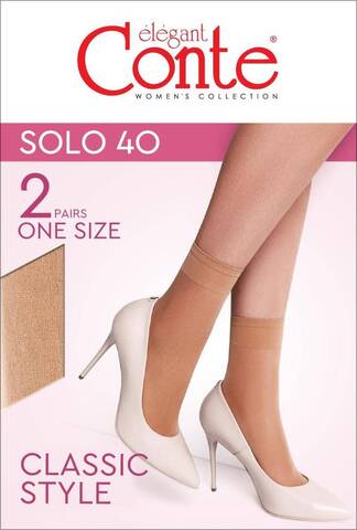 Носки Solo 40 Socks Conte, 2 пары