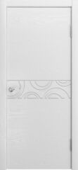 Дверь Комбо 02 / Цвет Ясень белоснежный / Двери ТЕКОНА