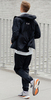 Премиальный мембранный ветрозащитный спортивный костюм Nordski  Warm Black мужской