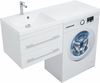 Aquanet 240160 Тумба с раковиной Aquanet Нота 120 L белый (240160)
