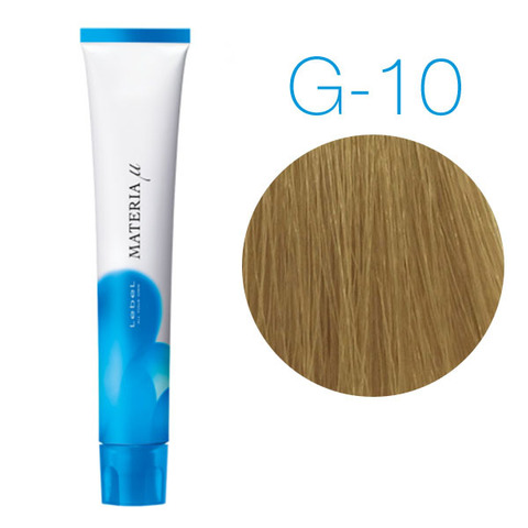 Lebel Materia Lifer G-10 (яркий блондин жёлтый) -Тонирующая краска для волос