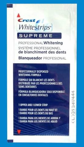 Отбеливающие полоски Crest Supreme Professional (поштучно)