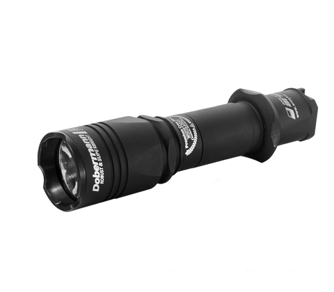 Фонарь светодиодный тактический Armytek Dobermann XP-L, 1120 лм, теплый свет, аккумулятор*