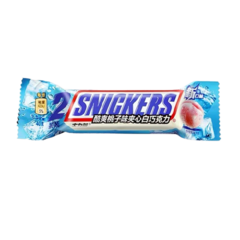 Шоколадный батончик «Snickers» со вкусом персика