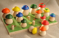 Большой пазл "Грибник", ТМ "Катюша"