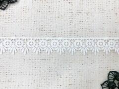 Кружево плетеное, ш. 2 см, белый