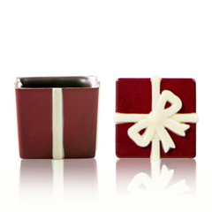 Шоколадная шкатулка в виде подарка  3 комплекта. Бельгия