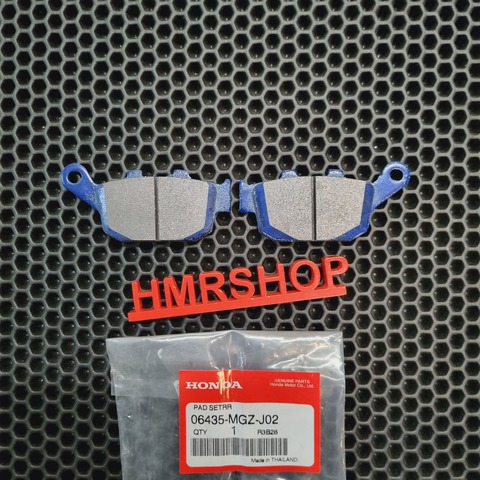 Honda Колодки тормозные задние CB500 CB 650 CBR500 CBR 650 13-18 (2p204) 06435-MGZ-J02 аналоги 06435-MGZ-J03