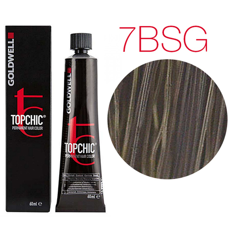 Goldwell Topchic 7BSG (коричневый янтарь) - Стойкая крем-краска