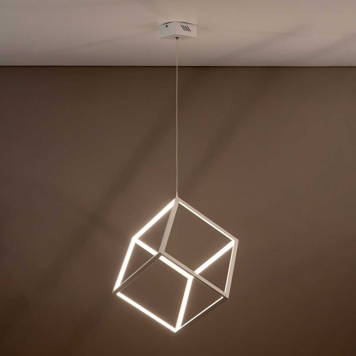 Подвесной светодиодный светильник Citilux Куб CL719300