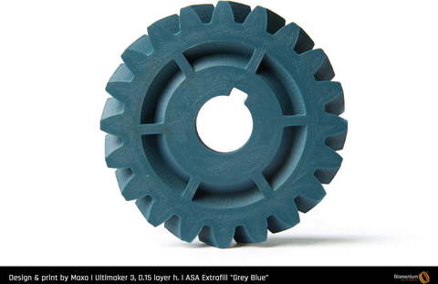 Пластик для 3D-принтера Fillamentum ASA Extrafill - Grey Blue