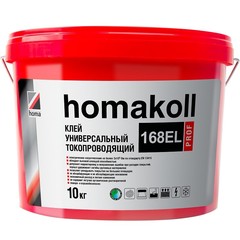 Клей Homakoll 168EL Prof для напольных покрытий универсальный 10 кг