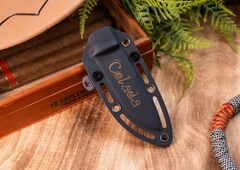 Ножны из кайдекса Colada черные c UniClip