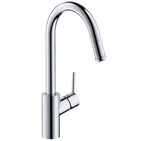 Смеситель для кухни с выдвижным изливом и лейкой Hansgrohe M52 73864800