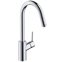 Смеситель для кухни с выдвижным изливом и лейкой Hansgrohe M52 73864800 фото