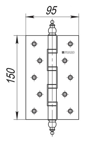 4BB/E 150x95x3 PB Универсальная