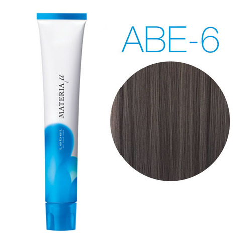 Lebel Materia Lifer ABe-6 (тёмный блондин пепельно-бежевый) - Тонирующая краска для волос
