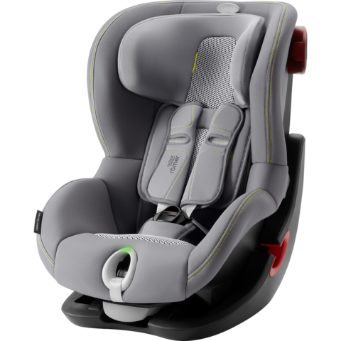 Britax Roemer King II LS, Cool Flow - Silver Special, Black Series