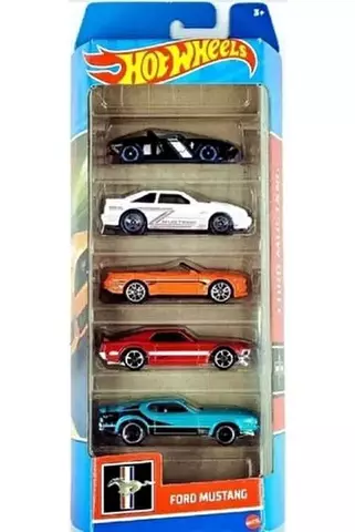 МАШИНКИ ПОДАРОЧНЫЙ НАБОР АВТОМОБИЛЕЙ (5 ШТУК) HOT WHEELS 6