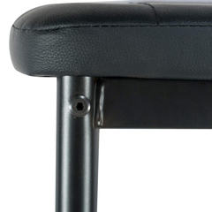 Стул Easy Chair (mod. 24) металл/экокожа, черный
