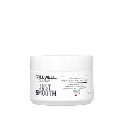 Уход-маска интенсивный для непослушных волос Goldwell Dualsenses Just Smooth 60 Sec, 200 мл.