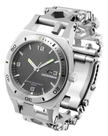 Браслет мультитул Leatherman Tread Tempo серебристый (832421)