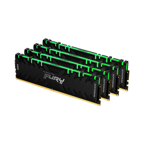 Комплект модулей памяти Kingston FURY Renegade RGB KF436C16RB1AK4/64 DDR4 64GB (Kit 4x16GB) 3600MHz