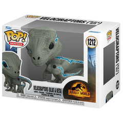 Фигурка Funko POP! Jurassic World: Velociraptors (Blue & Beta) (1212)