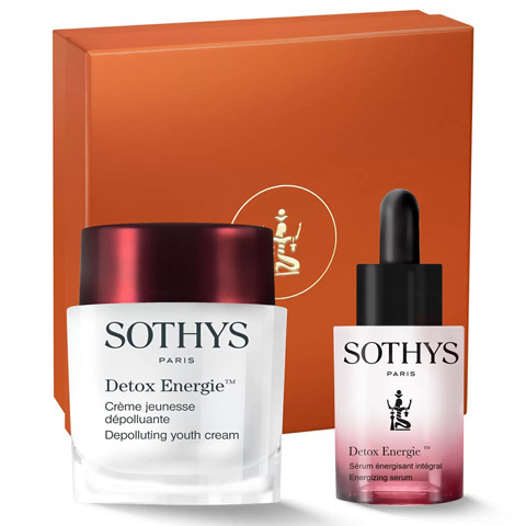 SOTHYS Рождественская коллекция: Набор Detox Energie (Depolluting Youth Cream + Energizing Serum)