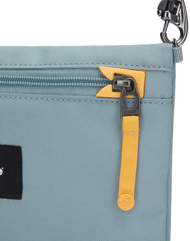 Картинка сумка для документов Pacsafe GO crossbody pouch мятный - 10