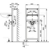 Инсталляция для раковины Alcaplast A104/1000