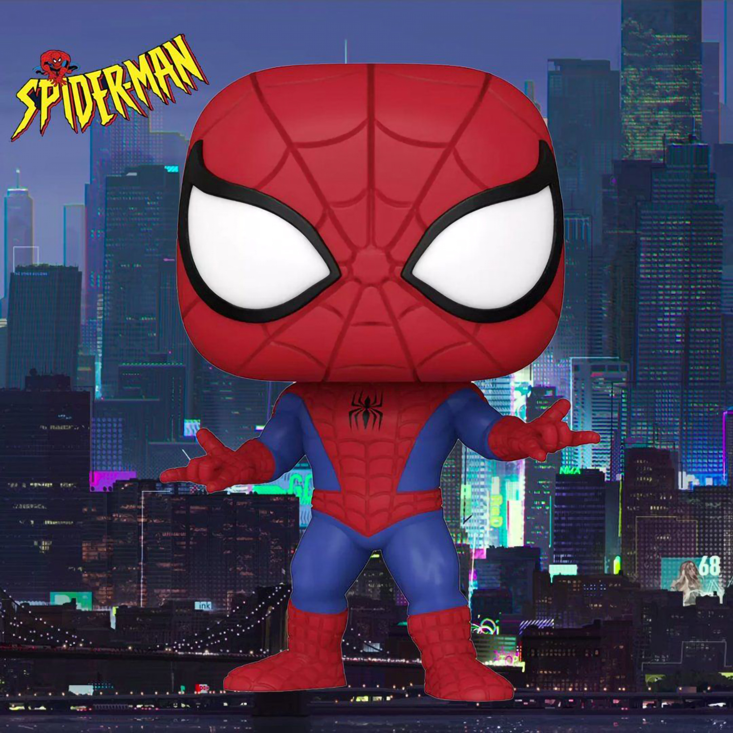 Фигурка Funko POP! Bobble Marvel Animated Spider-Man Spider-Man (Exc) 58871  - купить по выгодной цене | Магазин комиксов Убежище 14