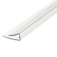 Профиль торцевой 6мм 2,1м прозрачный