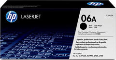 HP 06A Подлинный Черный 1 шт C3906A