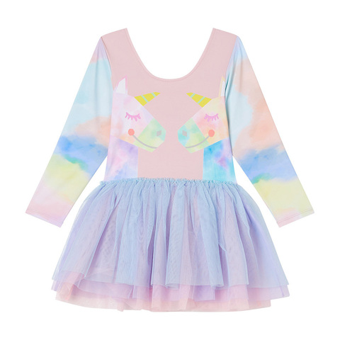 Костюм для гимнастики Stella McCartney Kids Rainbow Unicorn