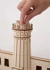3D-модель сборная деревянная «Маяк мыса Игольный (ЮАР)», 31 см, Россия