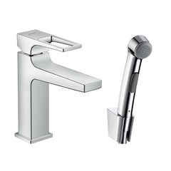 Смеситель для раковины с гигиеническим душем Hansgrohe Metropol 74522000 фото