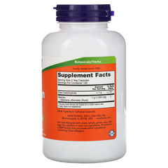 Now Foods, Корень валерианы, 500 мг, 250 растительных капсул