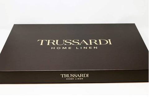 Постельное белье 2 спальное евро Trussardi New Pasley M56 Corda