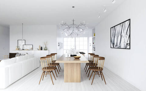 Люстра Heracleum Silver D98