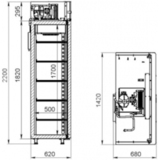 фото 5 Шкаф холодильный Аркто V1.0-G на profcook.ru