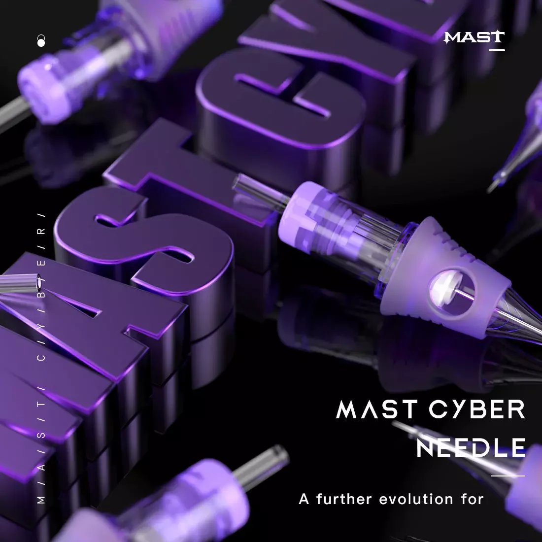 Картридж для тату Mast Cyber Professional Tattoo Cartridges 1203 RL (20 шт)