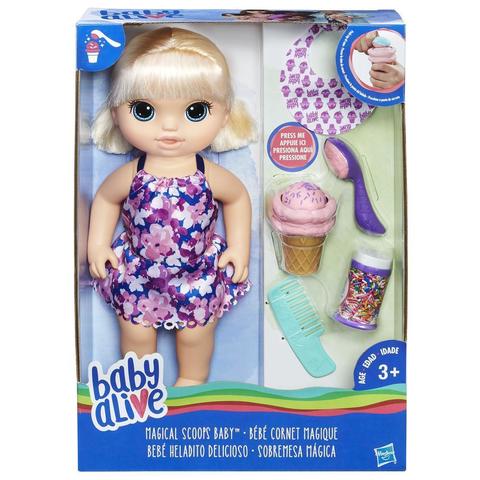 Baby Alive Кукла Малышка с мороженым