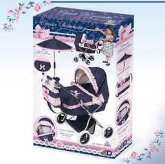DeCuevas Коляска с сумкой и зонтиком 