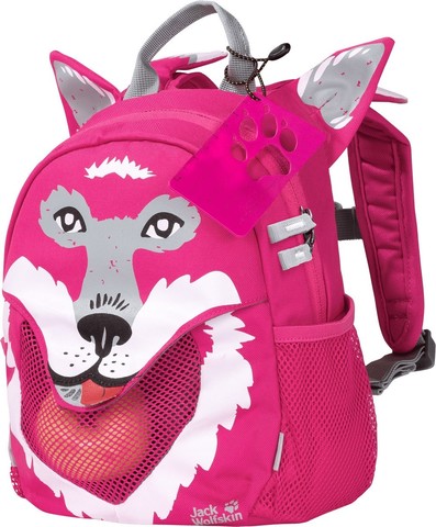 Картинка рюкзак городской Jack Wolfskin little jack pink peony - 1