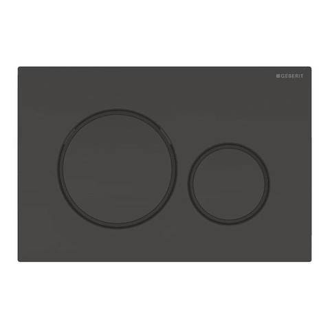 Geberit Sigma 20 115.882.16.1 Клавиша смыва унитаза (чёрный матовый)