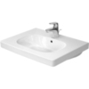 Duravit D-Code Раковина для мебели,с перел., с 1 отв. под смес., 650x480мм, Цвет: Белый 3426500002