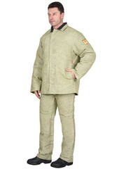 Костюм сварщика брезентовый ут.(утепленный) (р. 48-50/170-176)